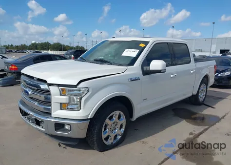 2016 Ford F-150 Lariat из США, поврежденный, VIN 1FTEW1CP6GFB37227